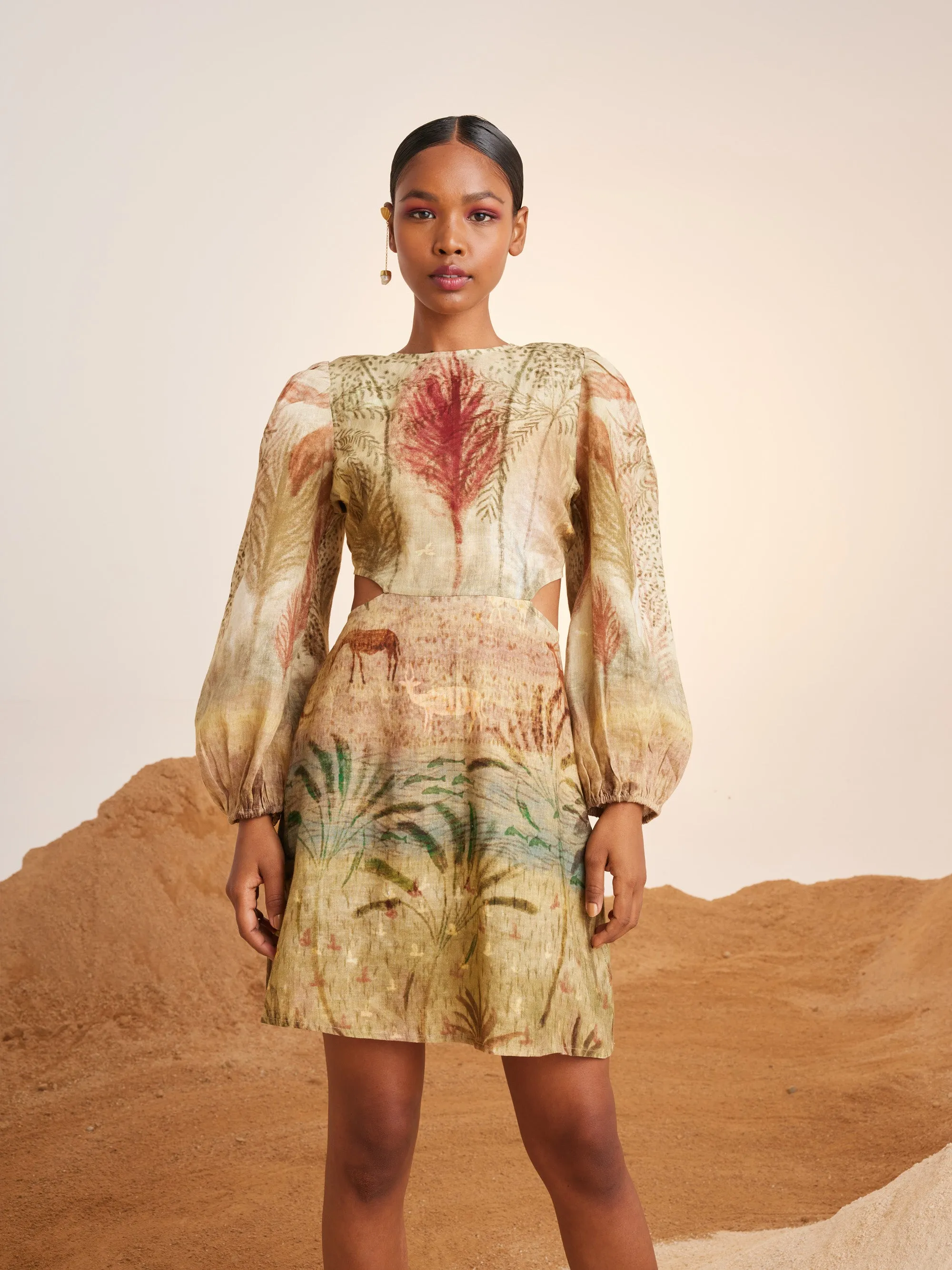 Summer Dress Euro-Woods-Linen-Ss25-Ed-Wod-Cord