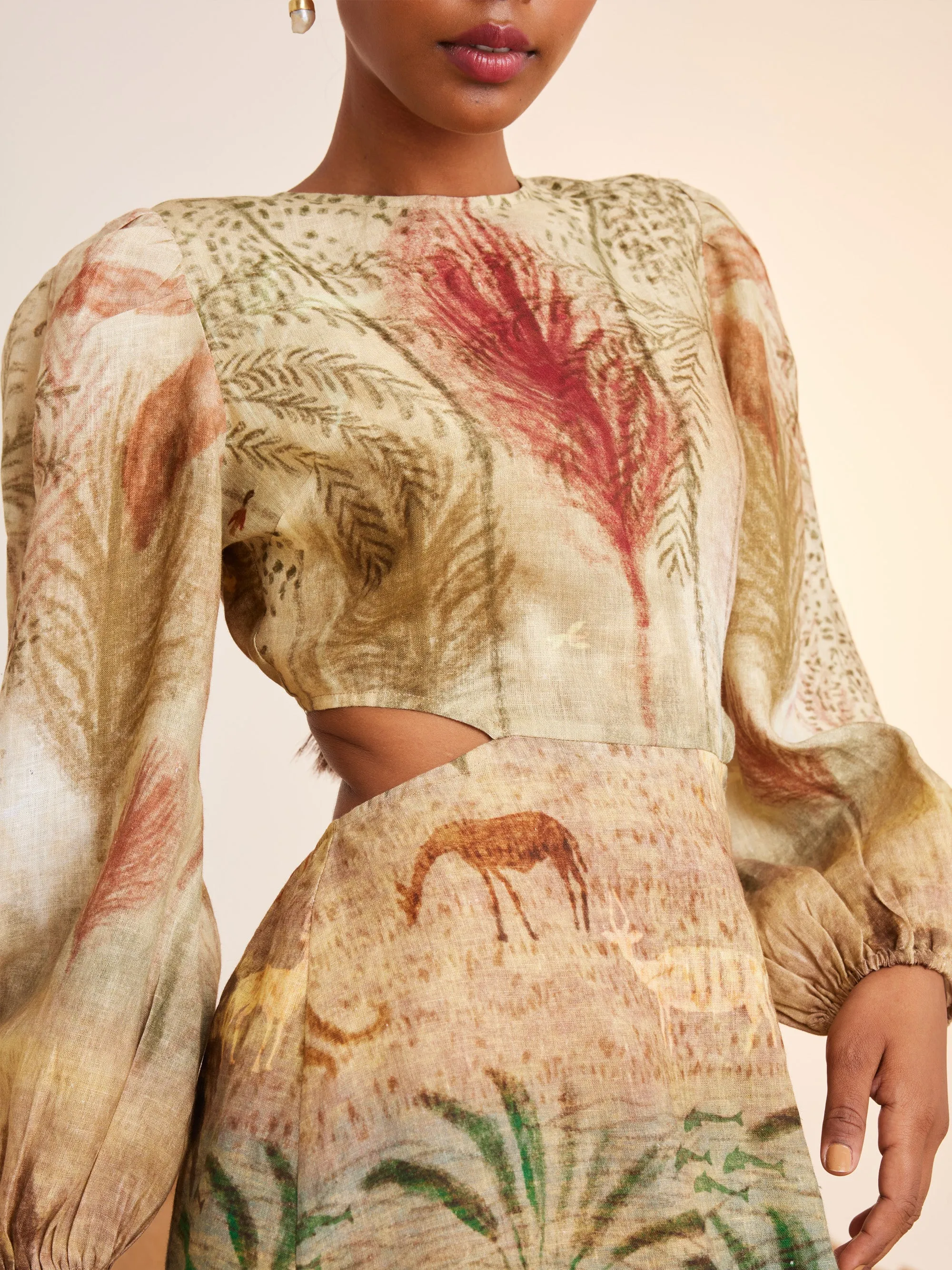 Summer Dress Euro-Woods-Linen-Ss25-Ed-Wod-Cord