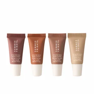 SUMMER FRIDAYS The Mini Neutrals Lip Butter Balm Set