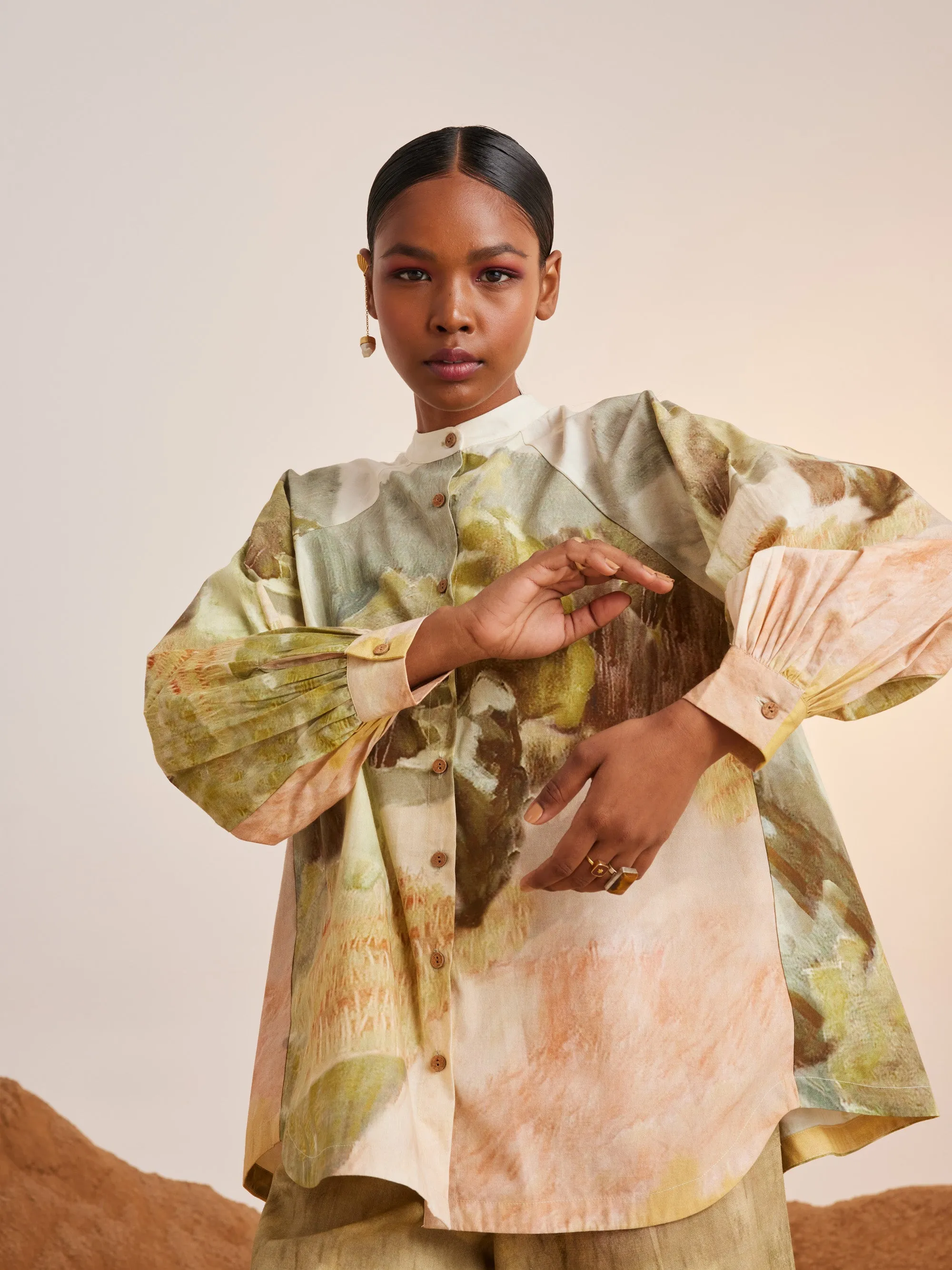Summer Shirt Top A-Line-Dale-Cotton Ss25-Alines-Dale-Cord