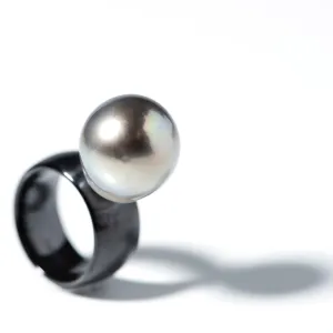 Tahitian Pearl Cocktail Ring