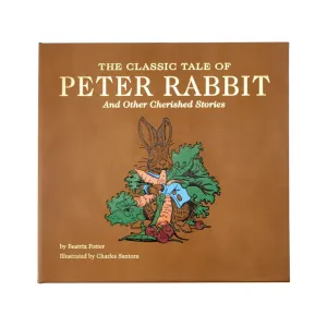 The Classic Tale of Peter Rabbit Leather Bound Book