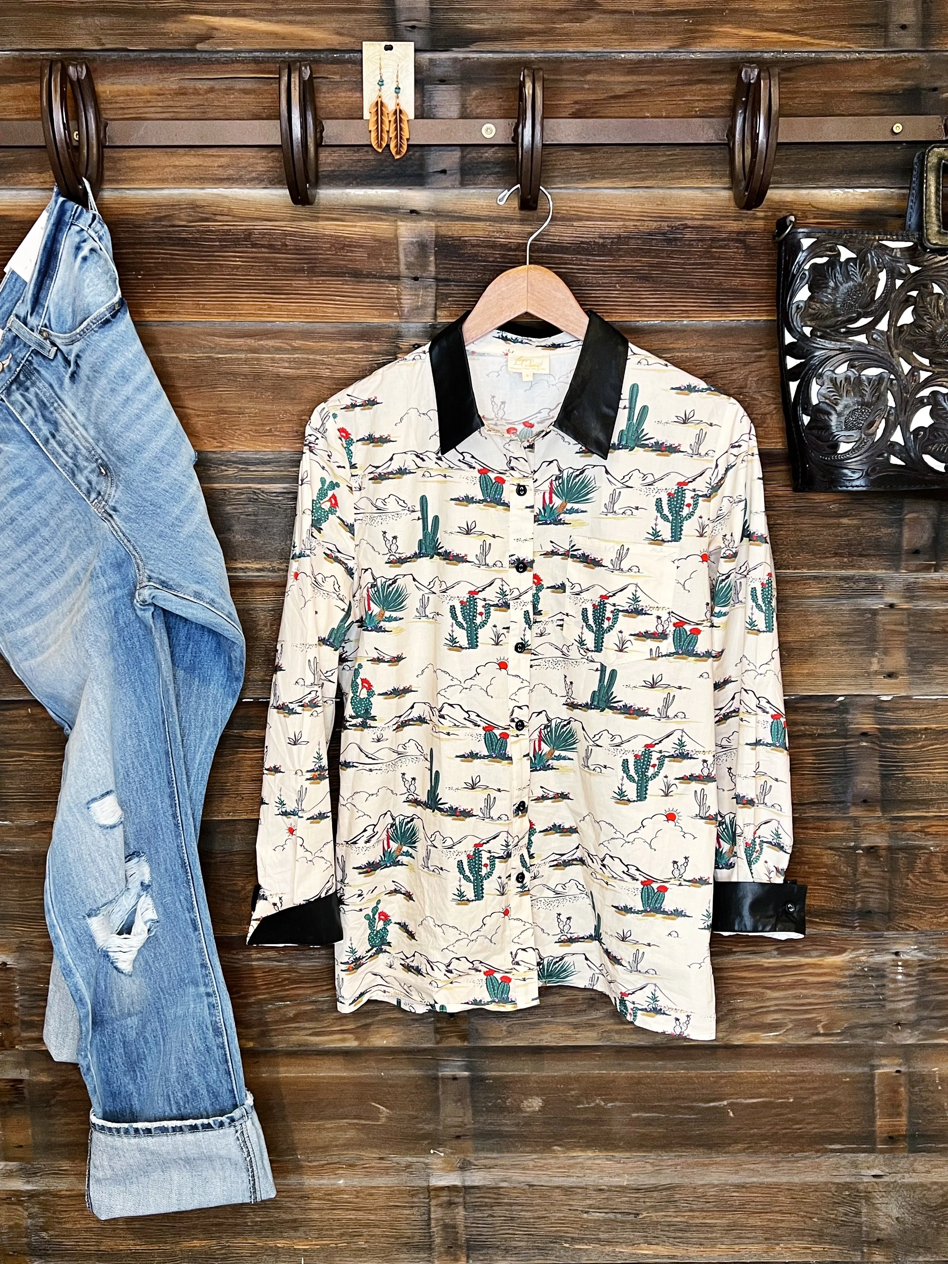 The Desert Button Up