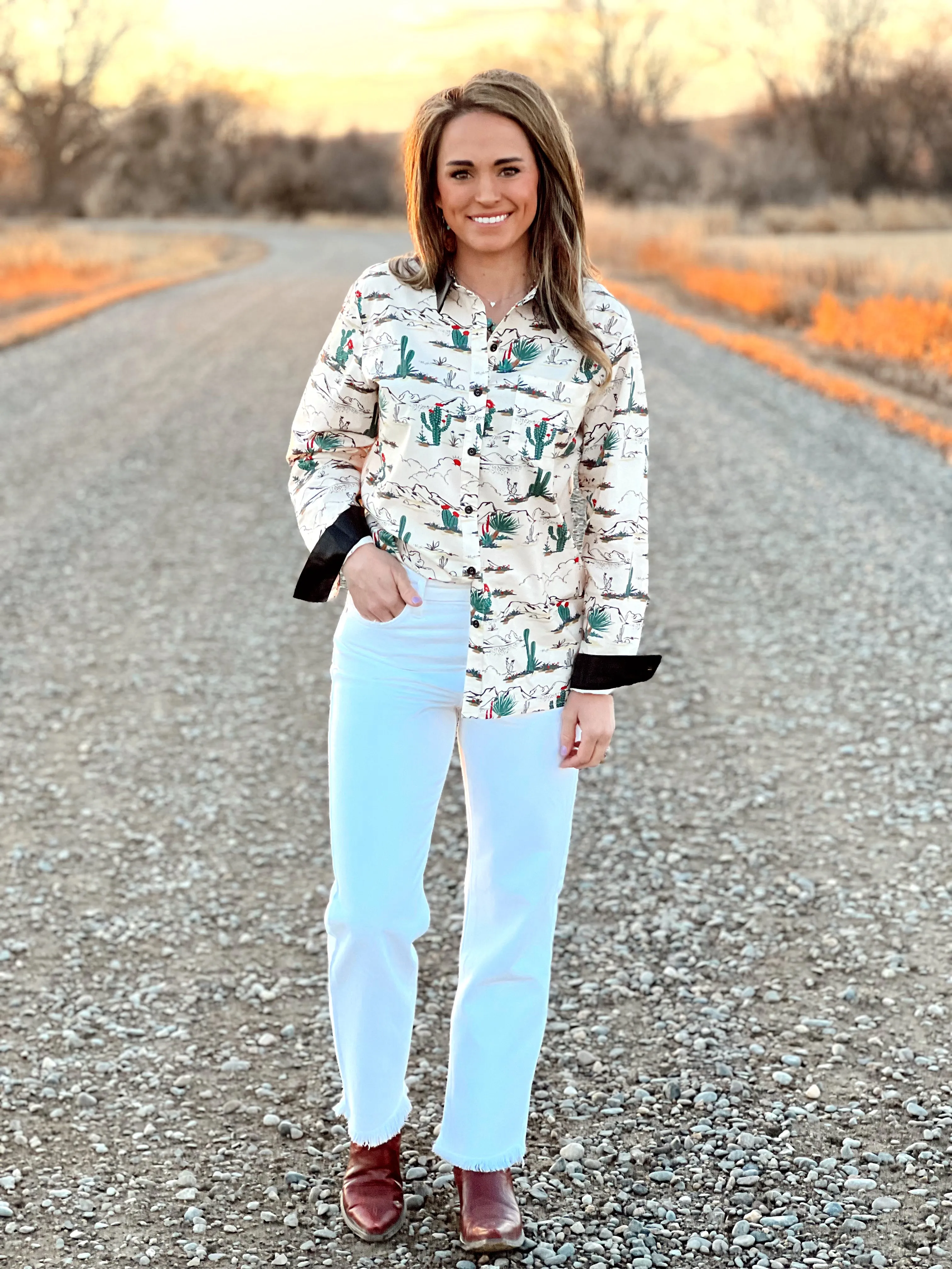 The Desert Button Up