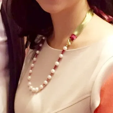 The Gradient: Ribbon (wine) 漸層：緞帶 (酒紅)