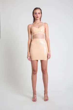 The Latex Crop Top