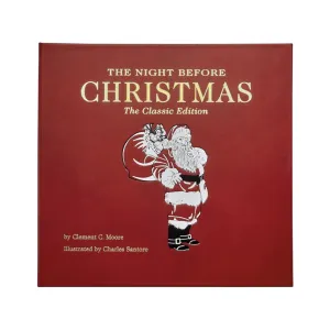 The Night Before Christmas Leather Bound Book