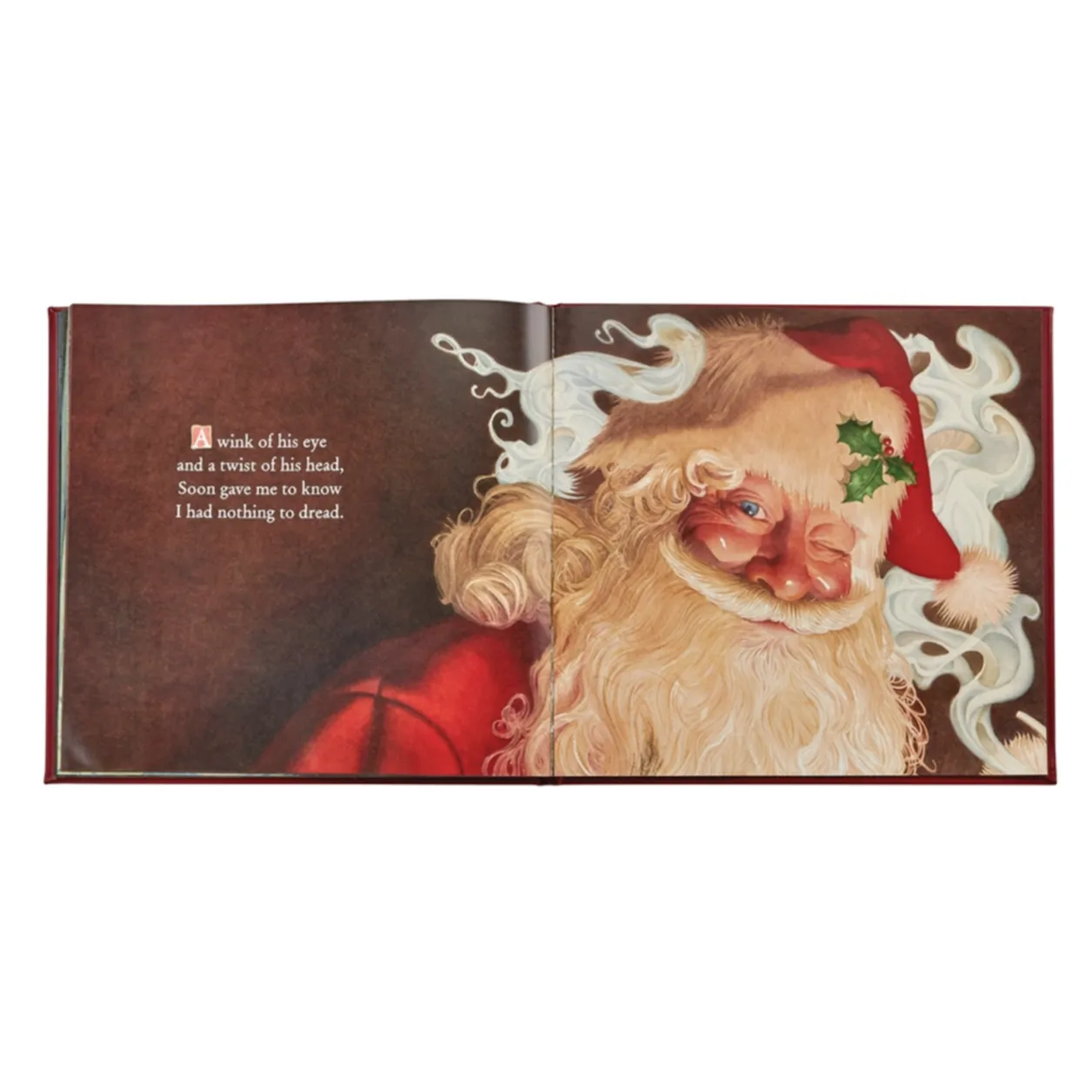 The Night Before Christmas Leather Bound Book