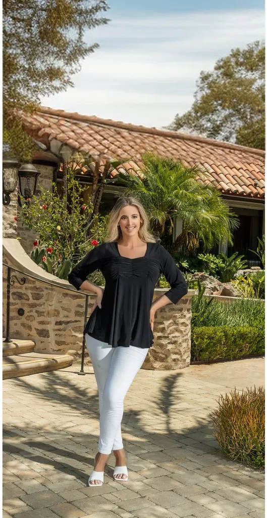 The Square Neck Top