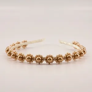 The Tiffany Pearl Flower Designer Headband