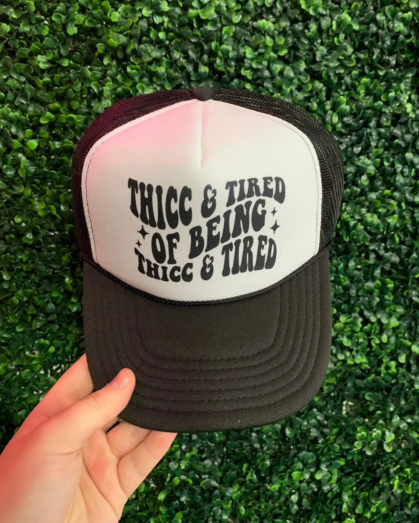 Thicc & Tired Trucker Hat