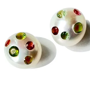 Tourmaline Constellation Earrings