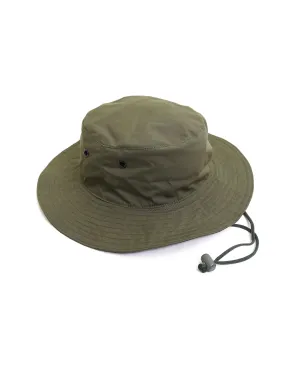 V194 Wide Brim Boonie Hat - Olive Green