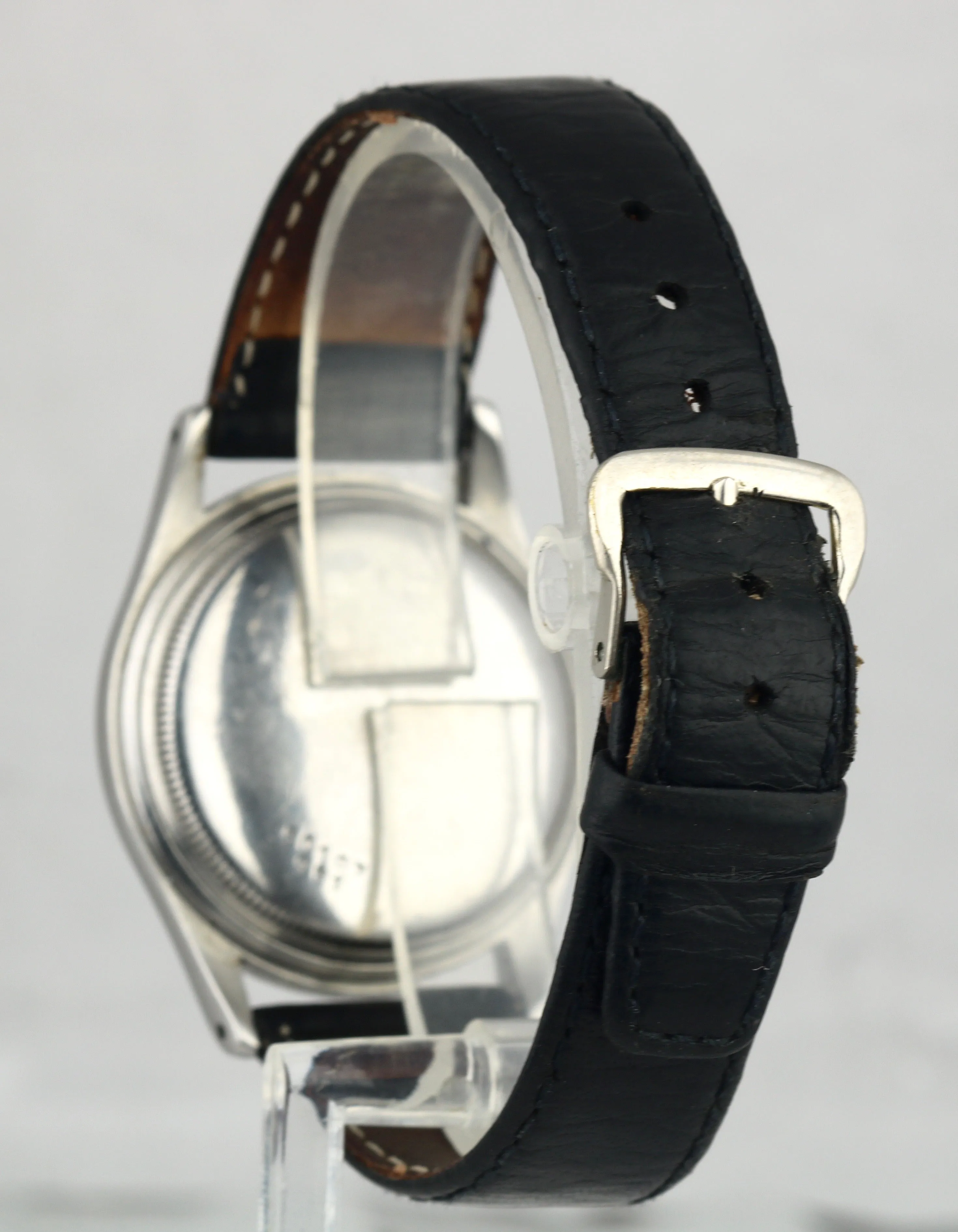 Vintage 1940s Tudor Oyster Automatic Bumper Ref. 951 Stainless Steel 34mm Watch