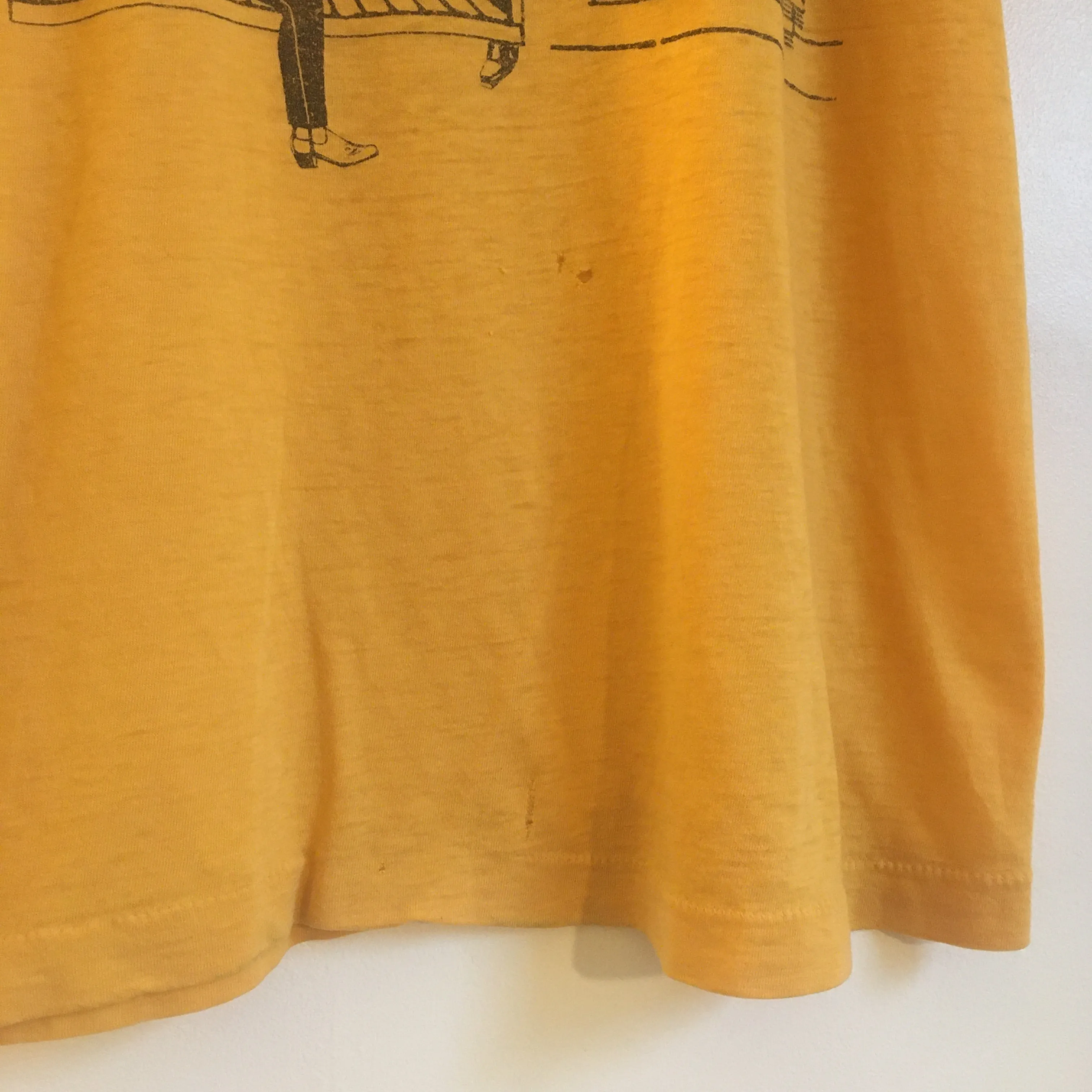 Vintage 80s John Anderson Just a SWANGIN tee // size small // country western souvenir concert shirt