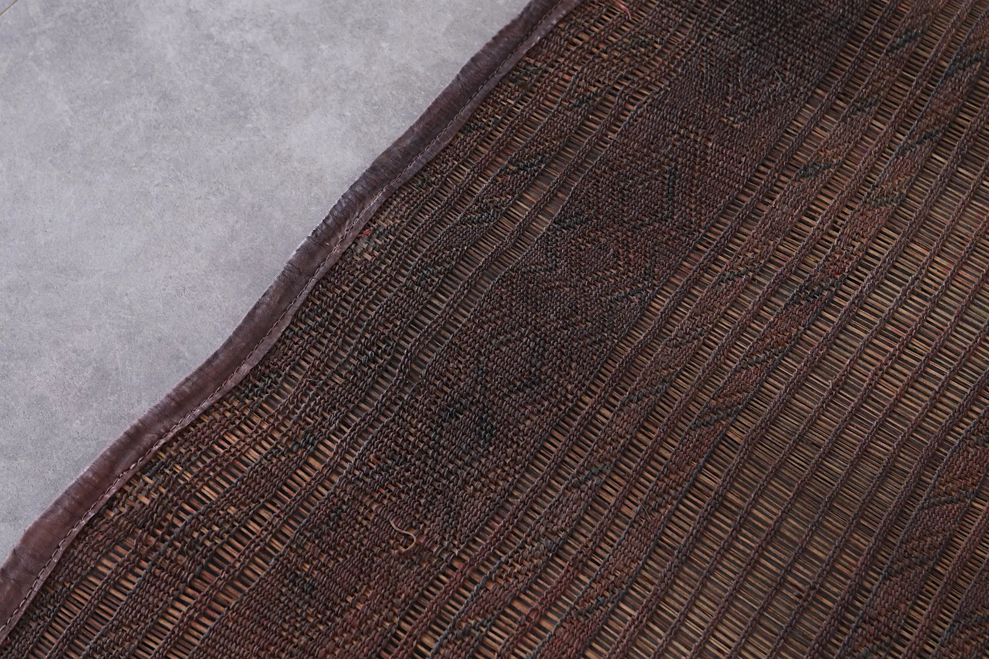 Vintage handmade tuareg rug 4.4 X 6.1 Feet
