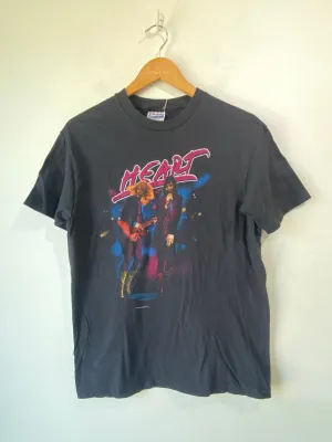 Vintage Heart 1984 Passionworks Tour Black Tee