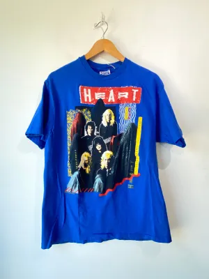 Vintage Heart 1988 Tour Blue Tee