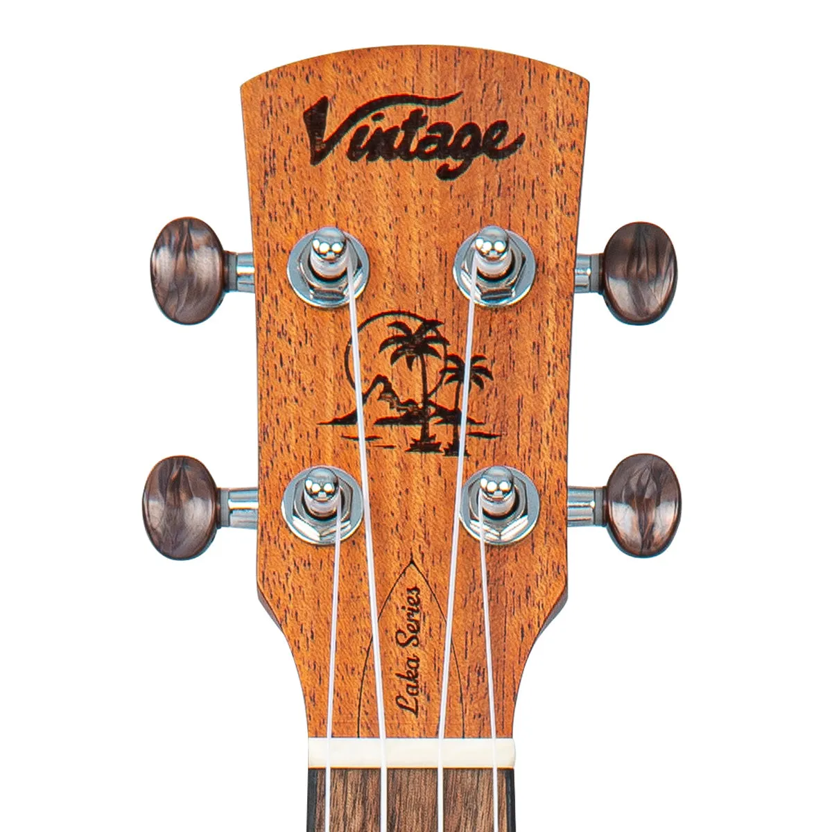 Vintage Laka Mahogany Deluxe Series Ukulele & Bag ~ Concert