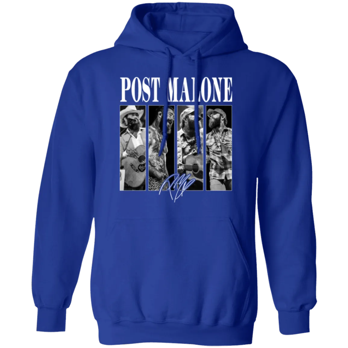 Vintage Post Malone Band Hoodie - Gildan - Retro Posty Hoodie