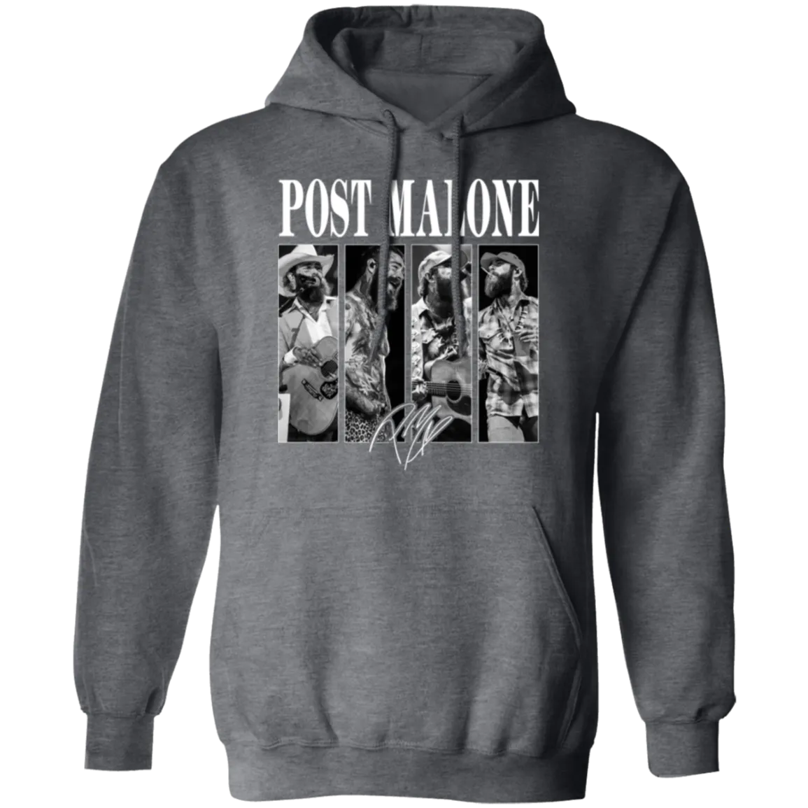 Vintage Post Malone Band Hoodie - Gildan - Retro Posty Hoodie