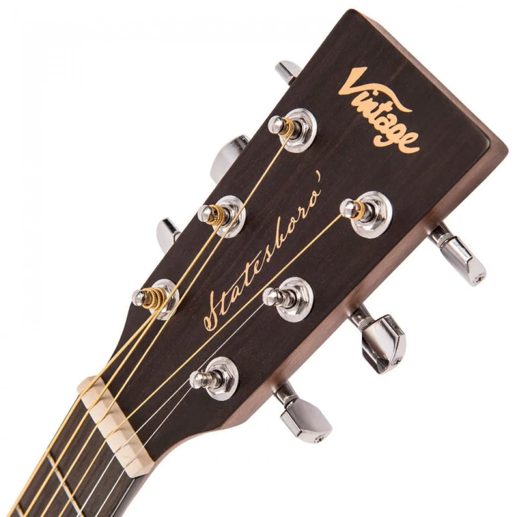 Vintage Statesboro' Paul Brett 'Orchestra' Acoustic Guitar ~ Whisky Sour