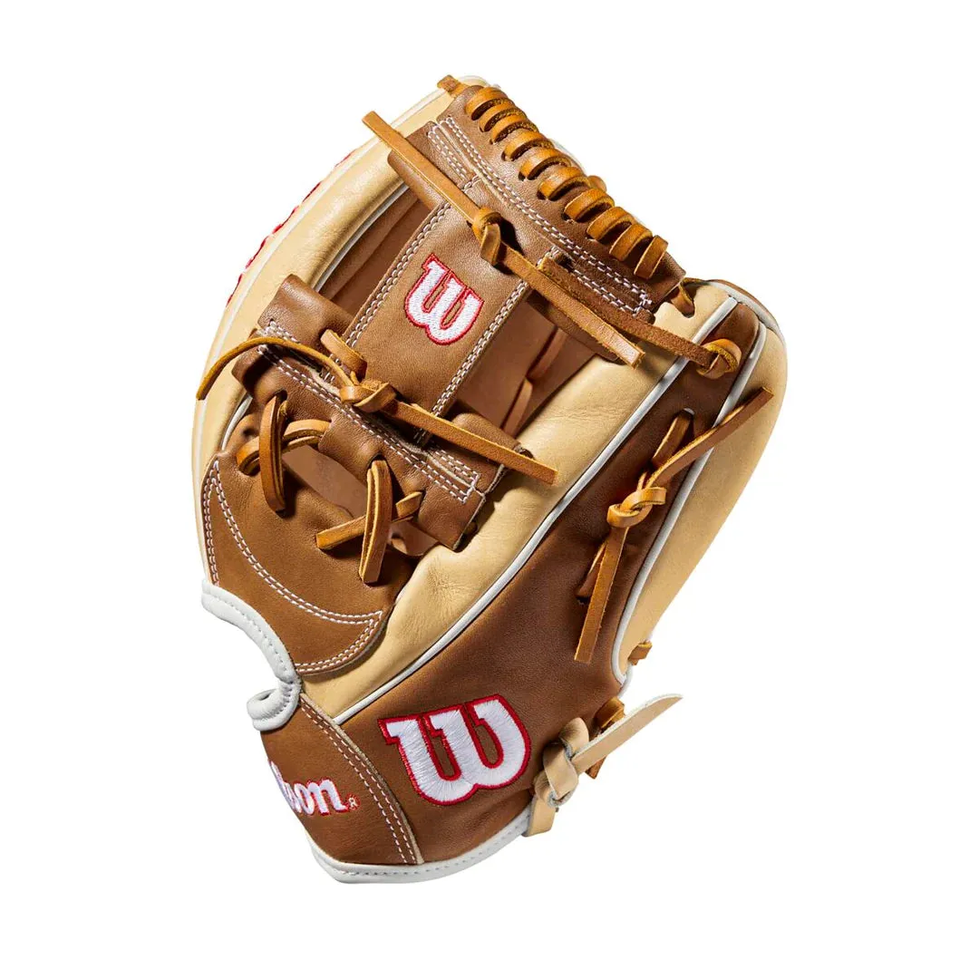 Wilson A2000 Fastpitch H12 Blonde/Saddle Tan 12''
