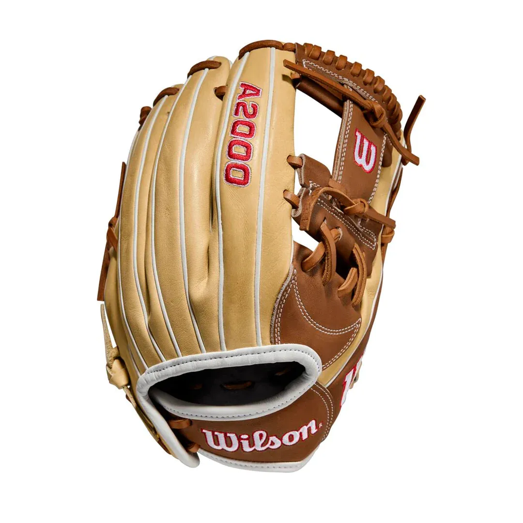 Wilson A2000 Fastpitch H12 Blonde/Saddle Tan 12''