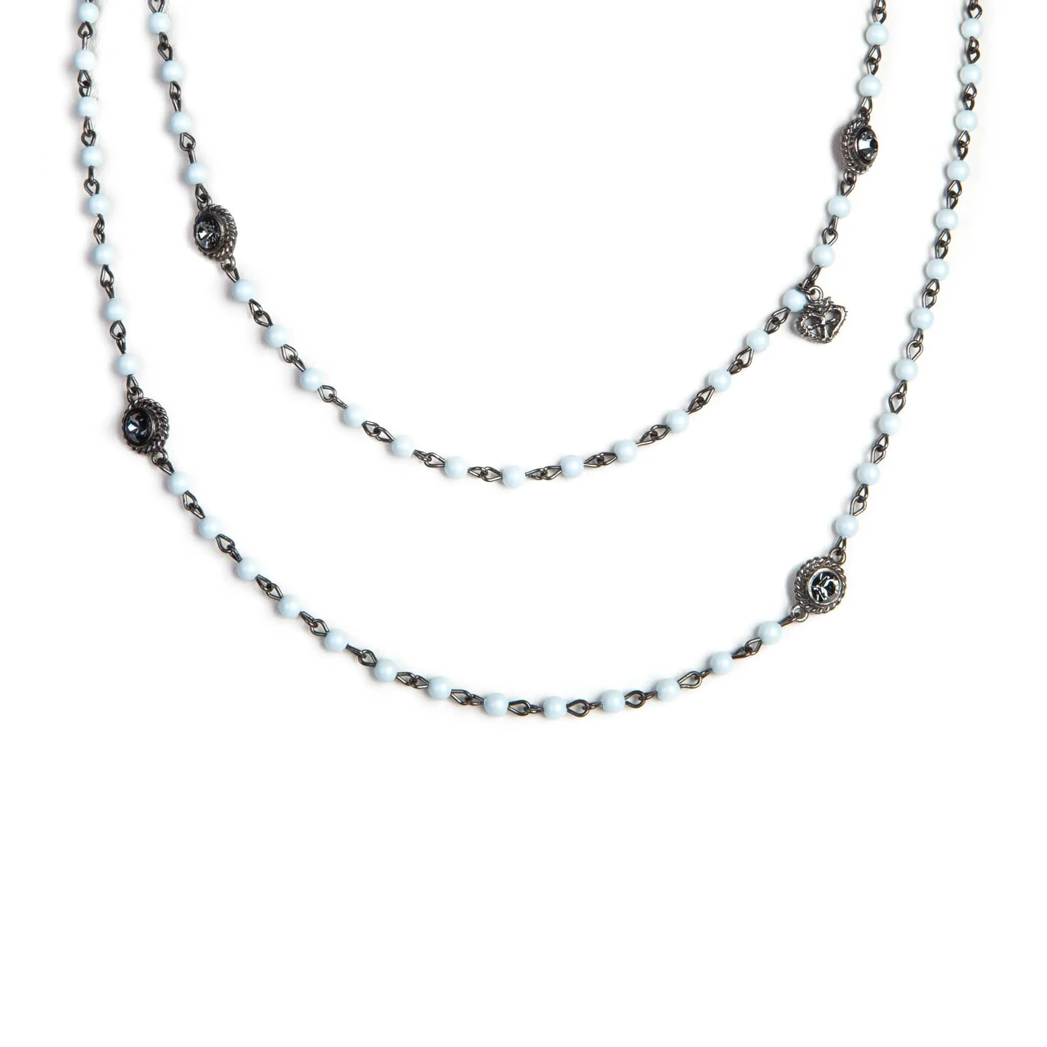 Wrap - 4mm Pearl Powder Blue