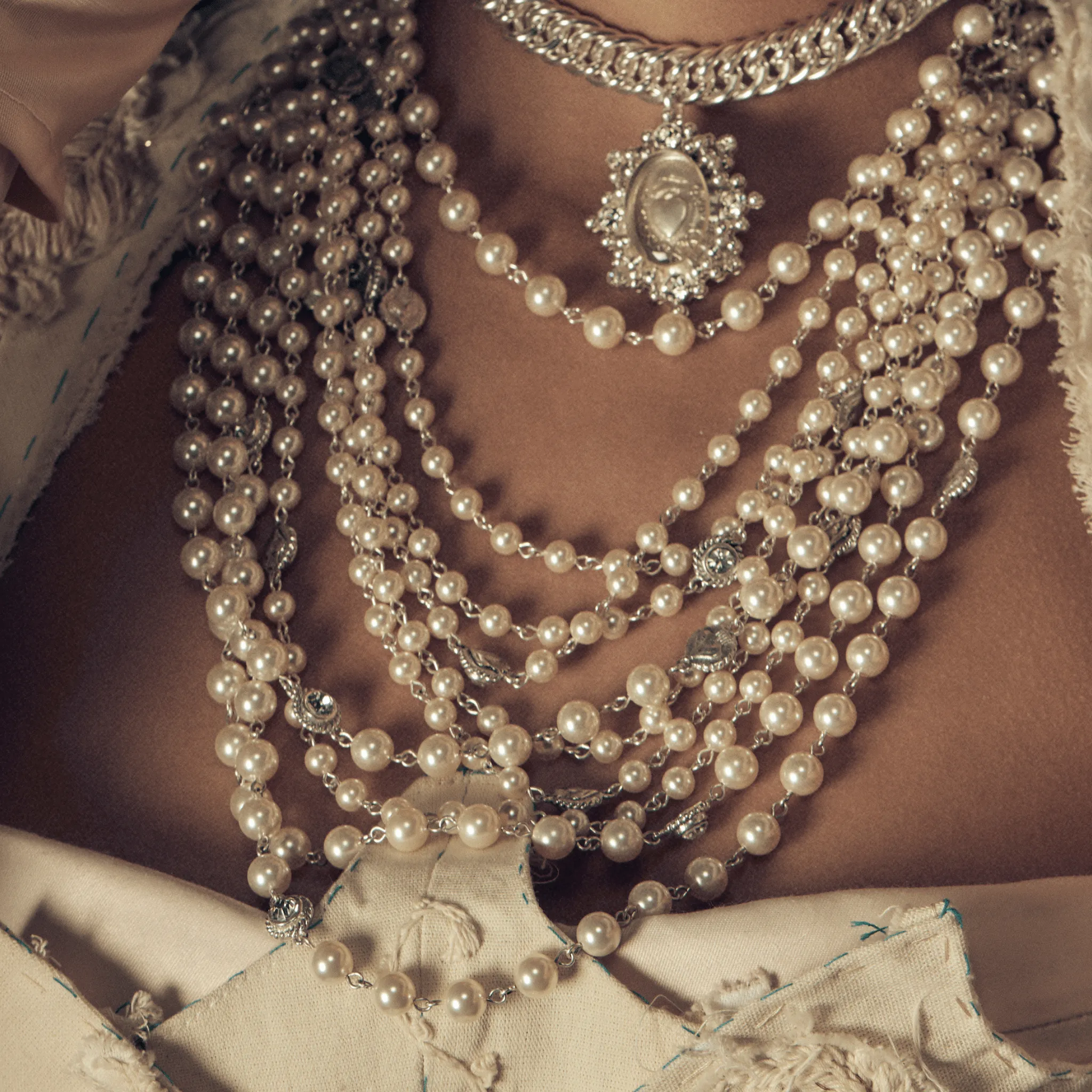 Wrap - 6mm Pearl Cream