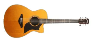 Yamaha AC5R VN A-Series Concert Cutaway 6-String RH Acoustic Electric Guitar Vintage Natural